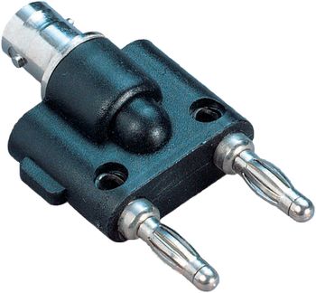 ADAPTER BNC-BUCHSE / 2 X BANANENSTECKER