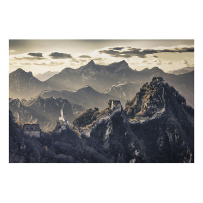 Aluminium Print - Wandbild Die große chinesische Mauer - Quer 2:3