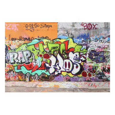 Aluminium Print - Wandbild Graffiti - Quer 2:3