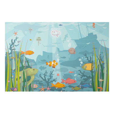 Aluminium Print - Wandbild No.EK57 Meereslandschaft - Quer 2:3