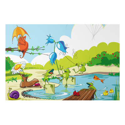 Aluminium Print - Wandbild No.NL1 Tierkonzert - Quer 2:3