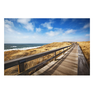 Aluminium Print - Wandbild Nordseespaziergang - Quer 2:3