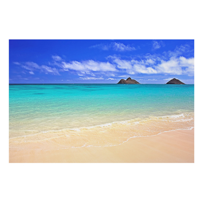 Aluminium Print - Wandbild Paradise Beach - Quer 2:3