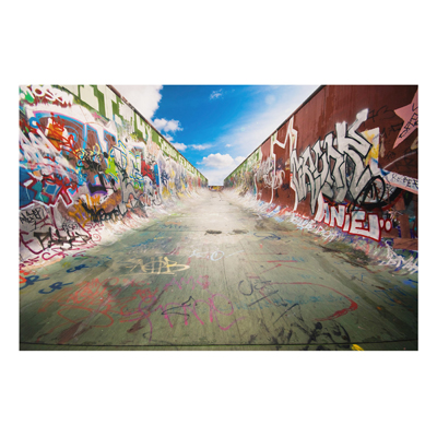 Aluminium Print - Wandbild Skate Graffiti - Quer 2:3