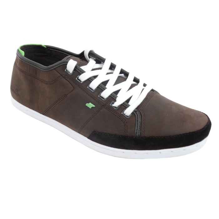 Boxfresh Schuh Sparko dk.Brown Lime-Whit