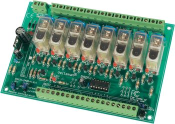 FERNGESTEUERTE 8-KAN-RELAISKARTE - K8056