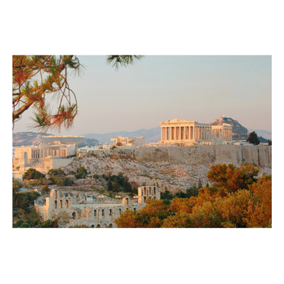 Forex Fine Art Print - Wandbild Akropolis - Quer 2:3