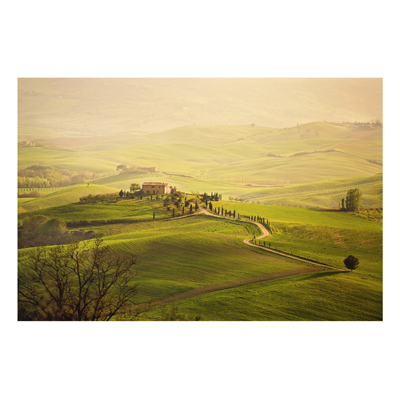 Forex Fine Art Print - Wandbild Chianti Toskana - Quer 2:3