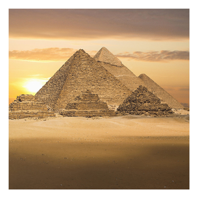 Forex Fine Art Print - Wandbild Dream of Egypt - Quadrat 1:1