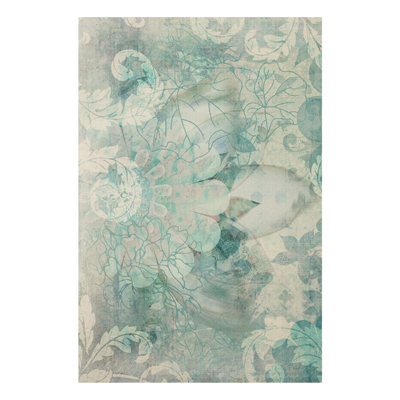 Forex Fine Art Print - Wandbild Eisblumen - Hoch 3:2