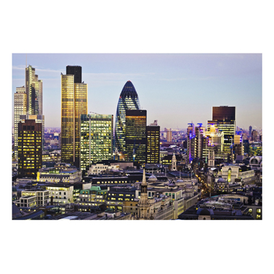 Forex Fine Art Print - Wandbild London City - Quer 2:3