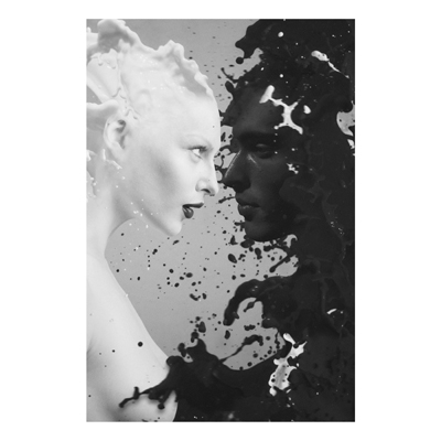 Forex Fine Art Print - Wandbild Milk & Coffee II - Hoch 3:2