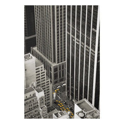 Forex Fine Art Print - Wandbild NYC 5pm - Hoch 3:2