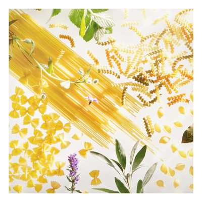 Forex Fine Art Print - Wandbild Pasta! Pasta! - Quadrat 1:1