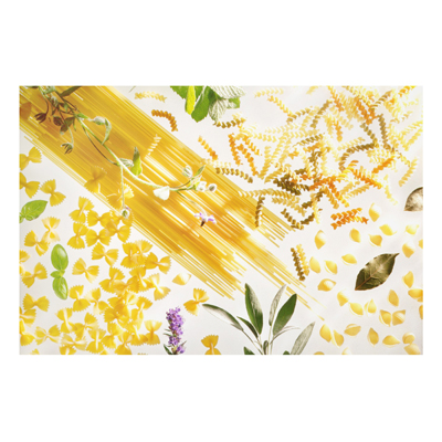Forex Fine Art Print - Wandbild Pasta! Pasta! - Quer 2:3