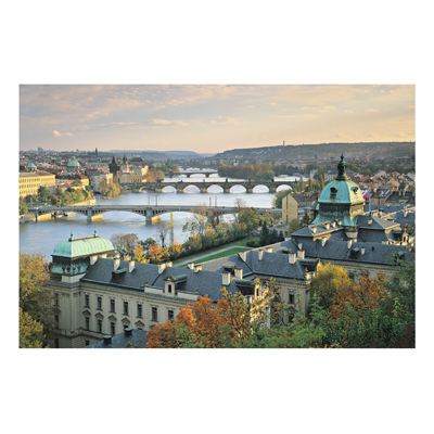 Forex Fine Art Print - Wandbild Prag - Quer 2:3