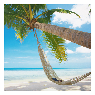 Forex Fine Art Print - Wandbild Relaxing Day - Quadrat 1:1