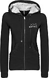 Hooded-Zipper-Sweatshirt red by Marc Ecko Uh-Oh-Hoody