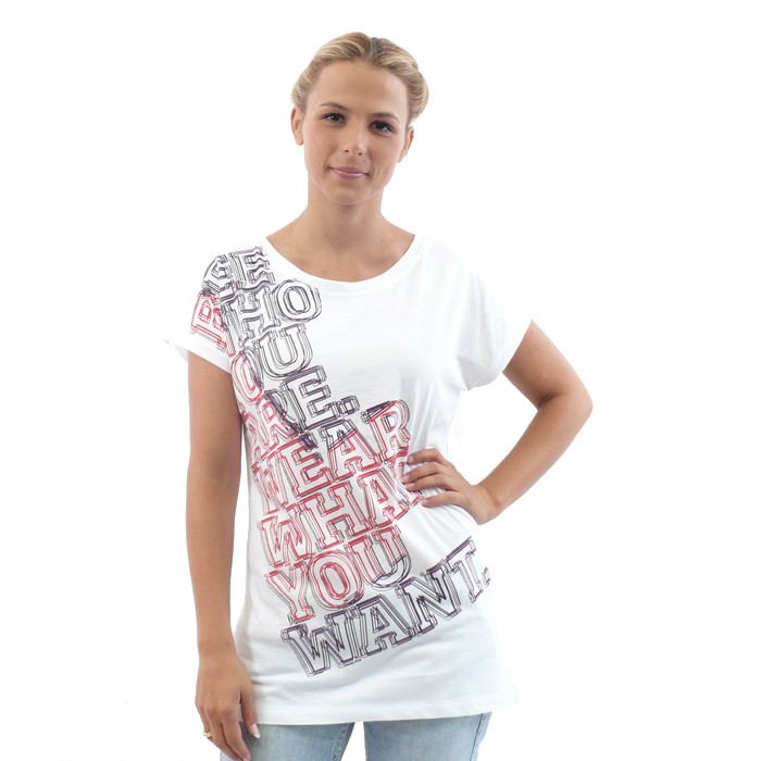 Hummel Long Tee Julia White