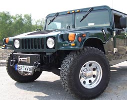 Hummer H1 onroad fahren