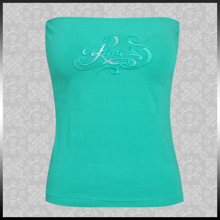 Karl Kani Ladies Tubetop Basic Azur