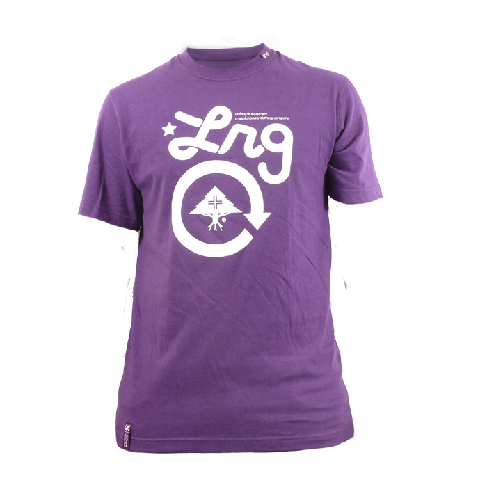 LRG T-Shirt Core Collection One Tee Purp