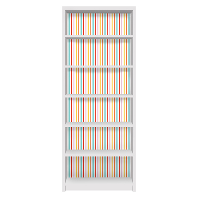Möbelfolie für IKEA Billy Regal - Klebefolie No.UL750 Stripes