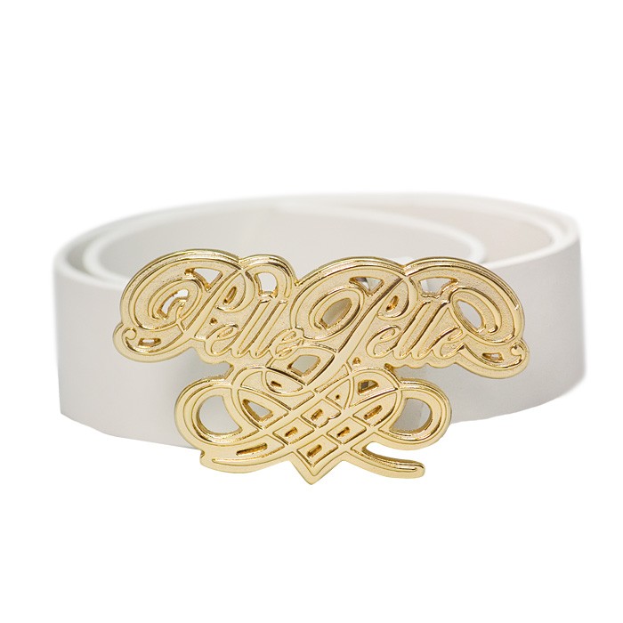 Pelle Ladies Gürtel Basic Logo Belt Wht