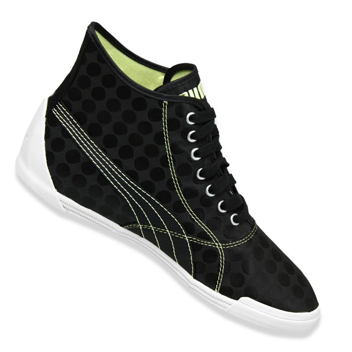 Puma Sneaker Schuh Crete Mid Dot BlkYell