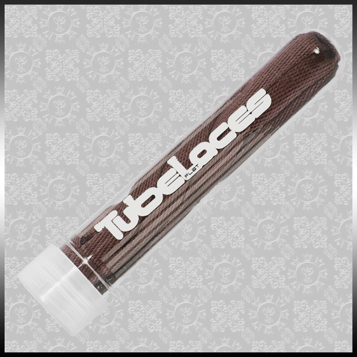 Schnürsenkel Tubelaces Flat 140cm brown