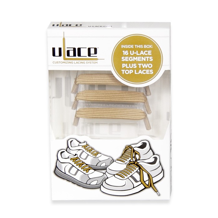 U-lace Schnürsenkel In-Line Wheat