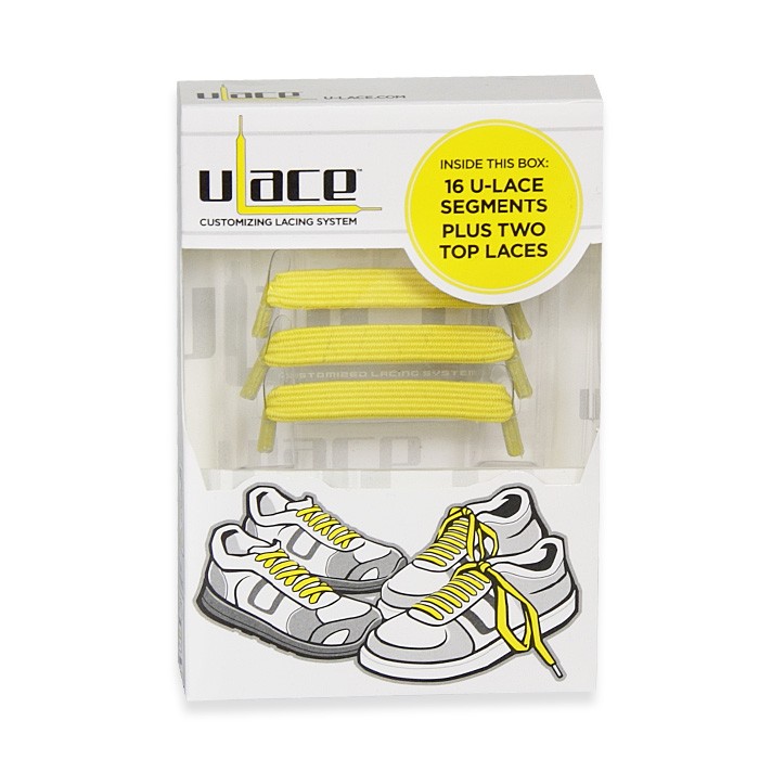 U-lace Schnürsenkel In-Line Yellow