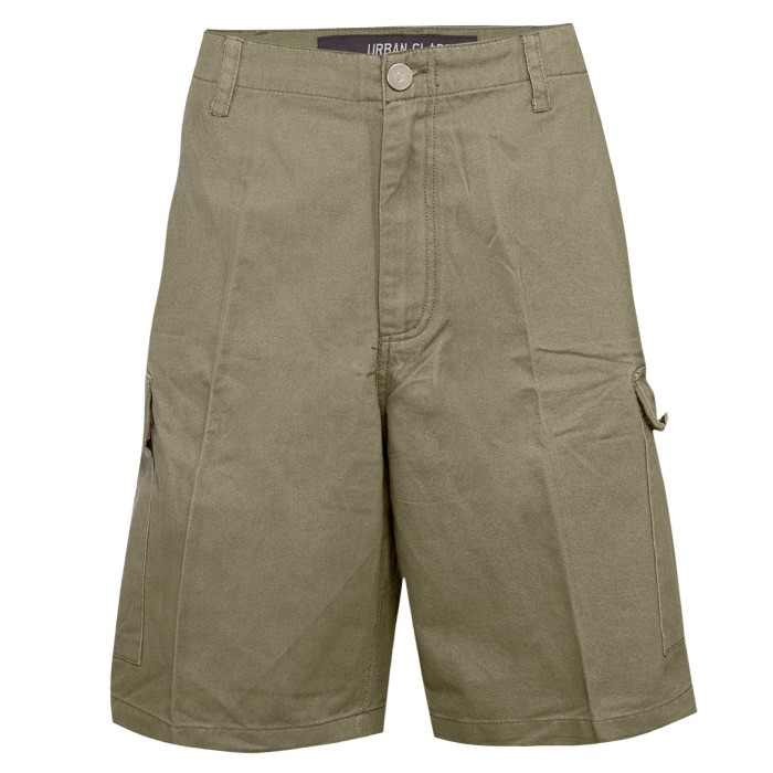 Urban Classics Short Chino Cargo Olive