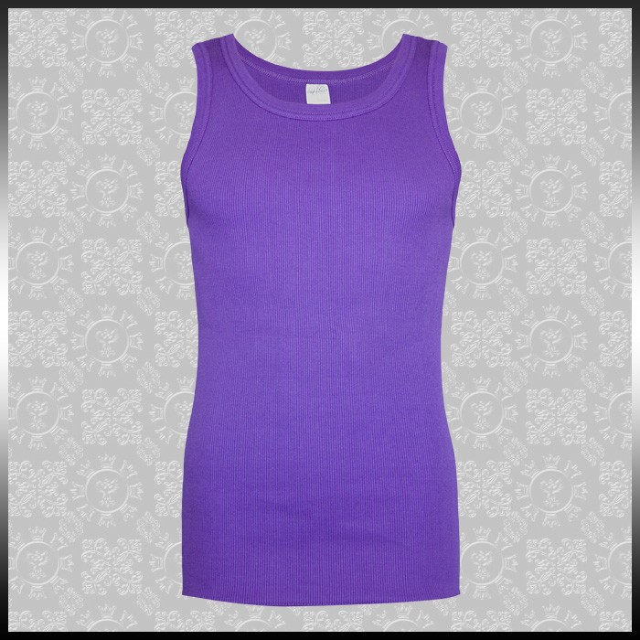 Urban Classics T-Shirt Tank Top Purple