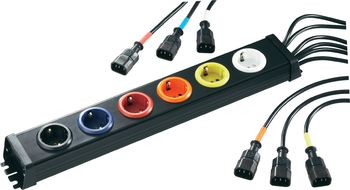 VARIO LINEA 6-FACH EINZELSTECKD. LEISTE
