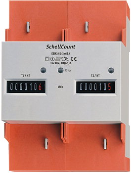 Z&Auml;HLER EEM34D-3X65A 230V 2TARIFE MID